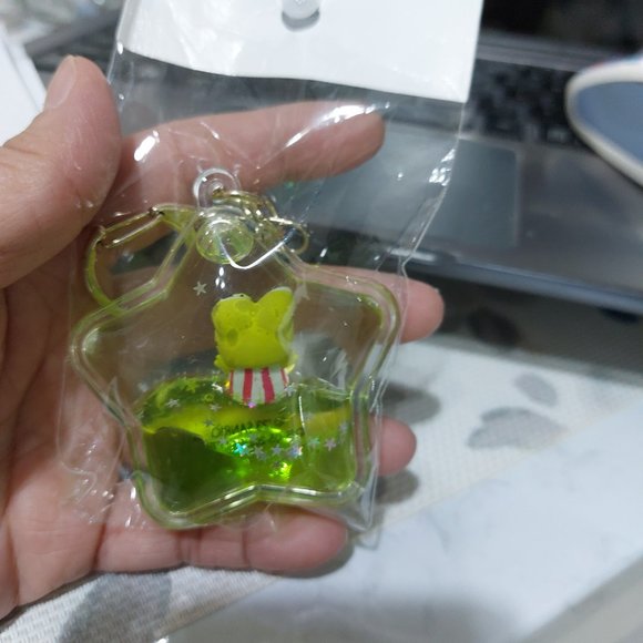Keroppi Sanrio Tsunameez Star Key Chain Keroppi  Floating In Water Cute - Picture 4 of 5
